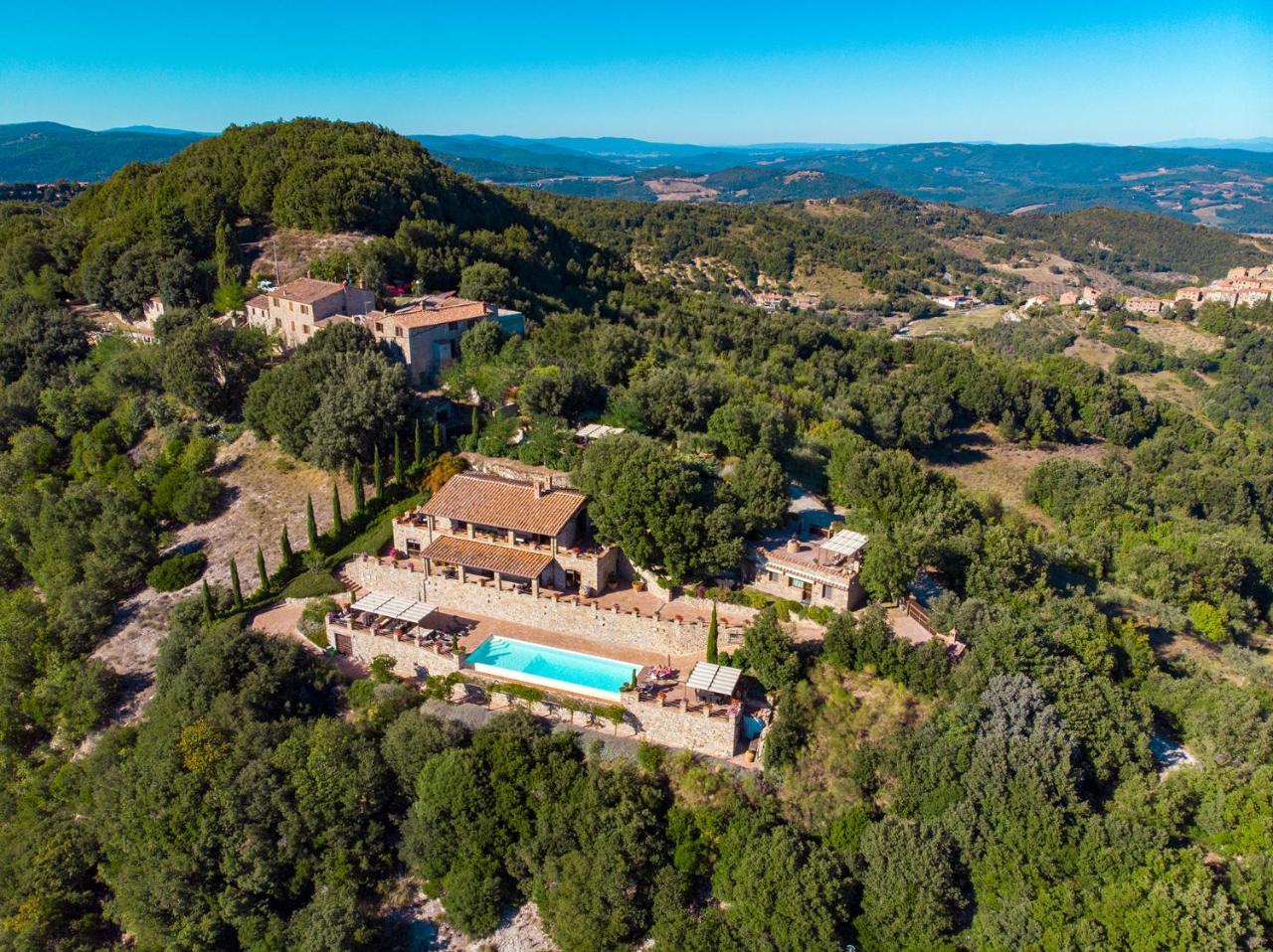 Poggio Alla Rocca Roccastrada Exteriér fotografie
